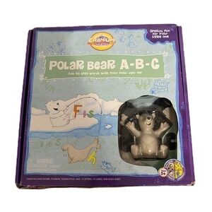 Cranium Polar Bear ABC Fishing Spelling Board Game Preschool Kids Learning